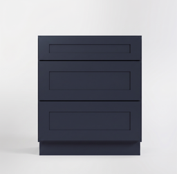 Navy Blue 36" Drawer Base Cabinet