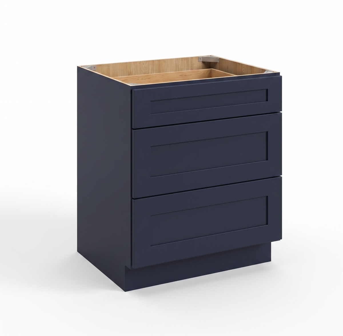 Navy Blue 33" Drawer Base Cabinet