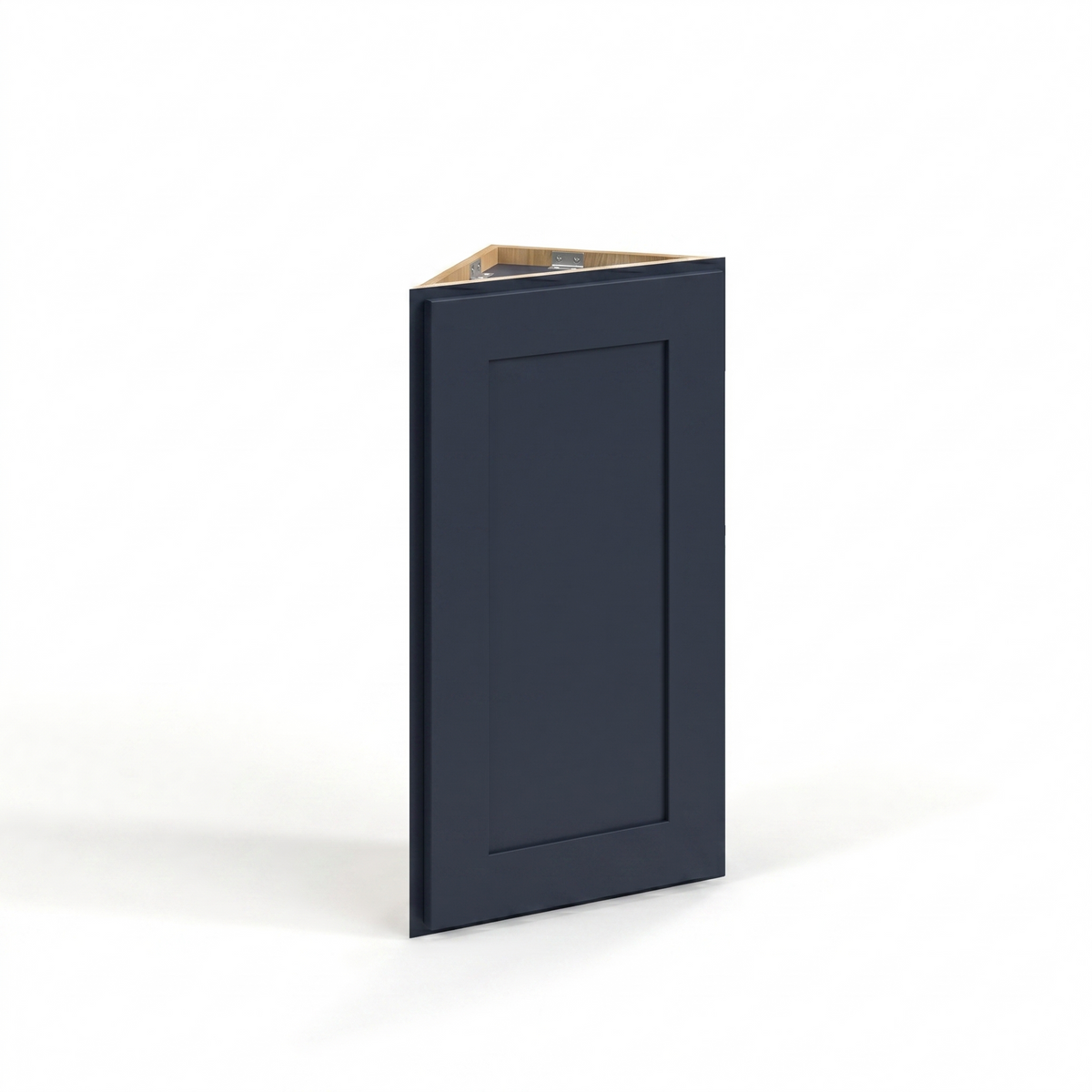 Navy Blue 12" Angle Corner Wall Cabinet