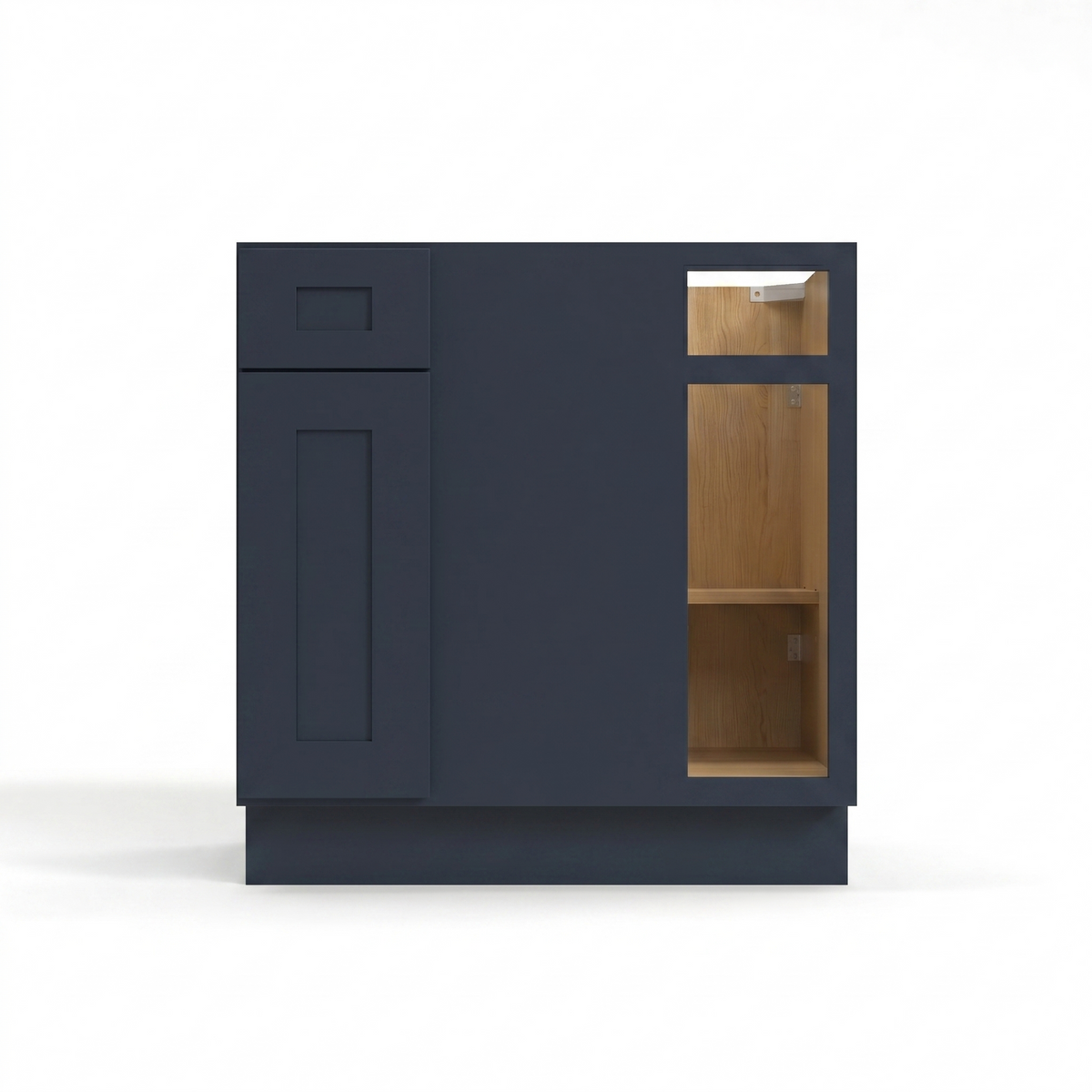 Navy Blue 39" Blind Corner Base Cabinet