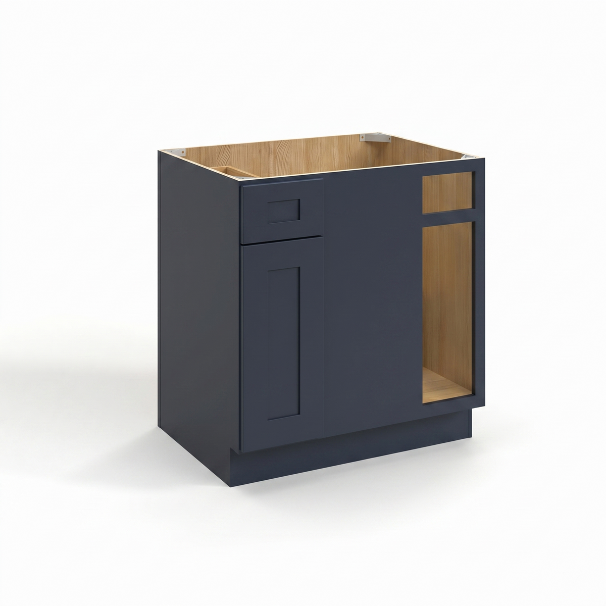 Navy Blue 39" Blind Corner Base Cabinet