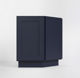 Navy Blue 24" Angle Corner Base Cabinet