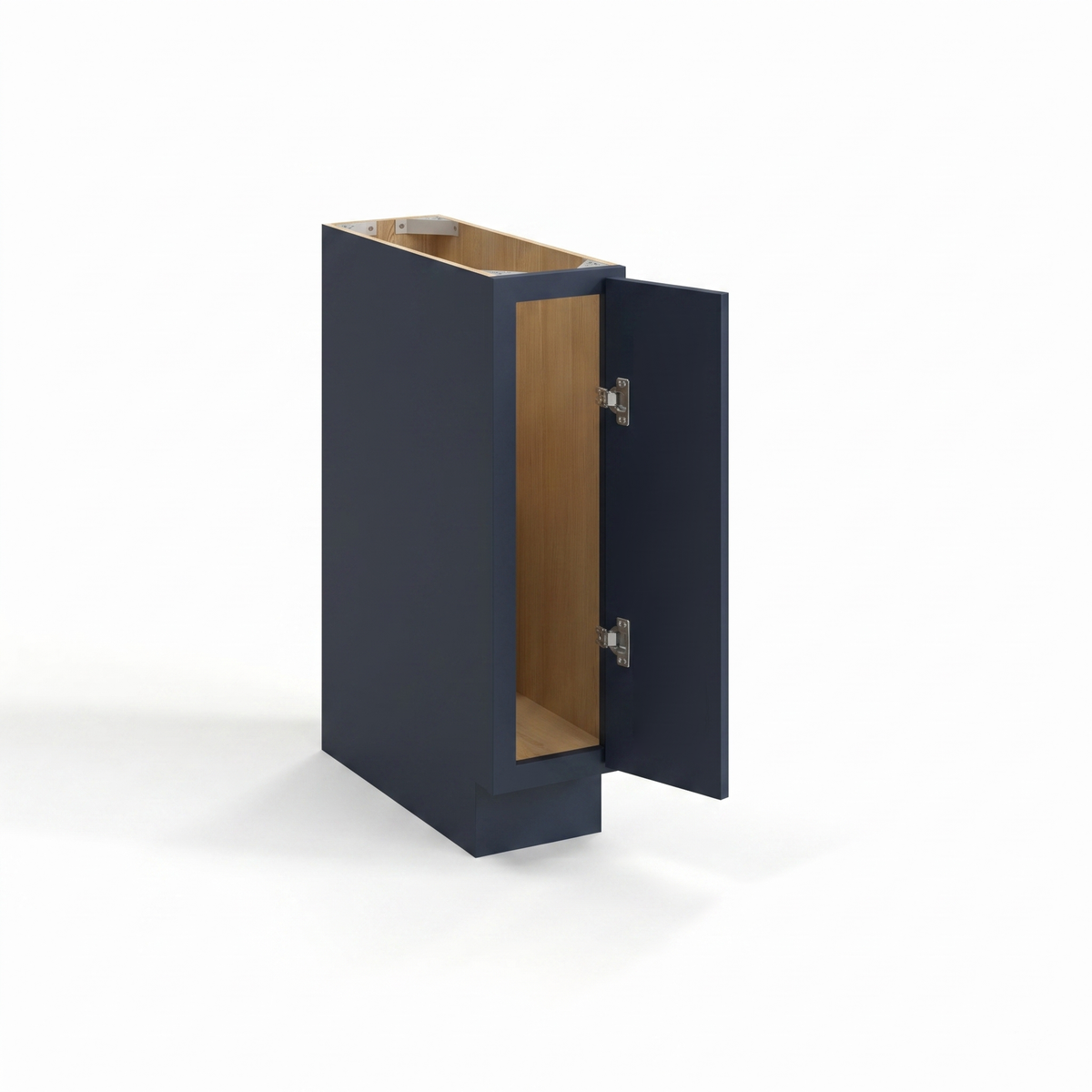 Navy Blue 9" Full Height Door Base Cabinet