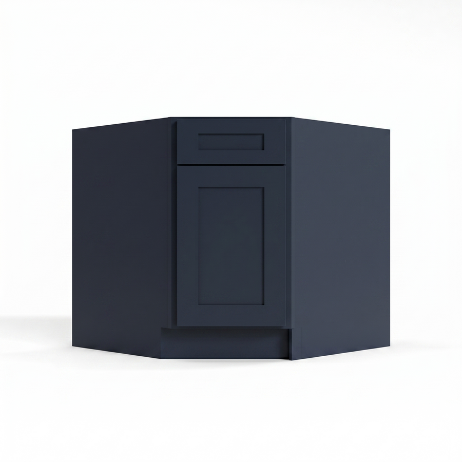Navy Blue 36" Sink Base Cabinet