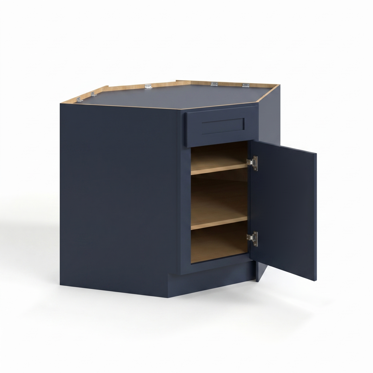 Navy Blue 36" Sink Base Cabinet
