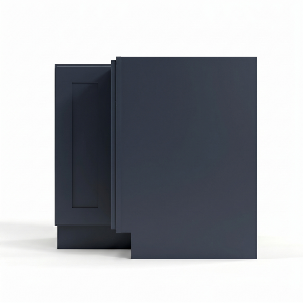 Navy Blue 36" Lazy Susan Base Cabinet