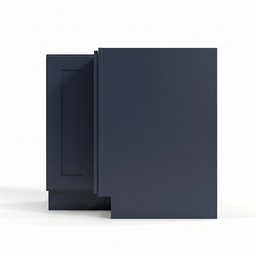 Navy Blue 36" Lazy Susan Base Cabinet