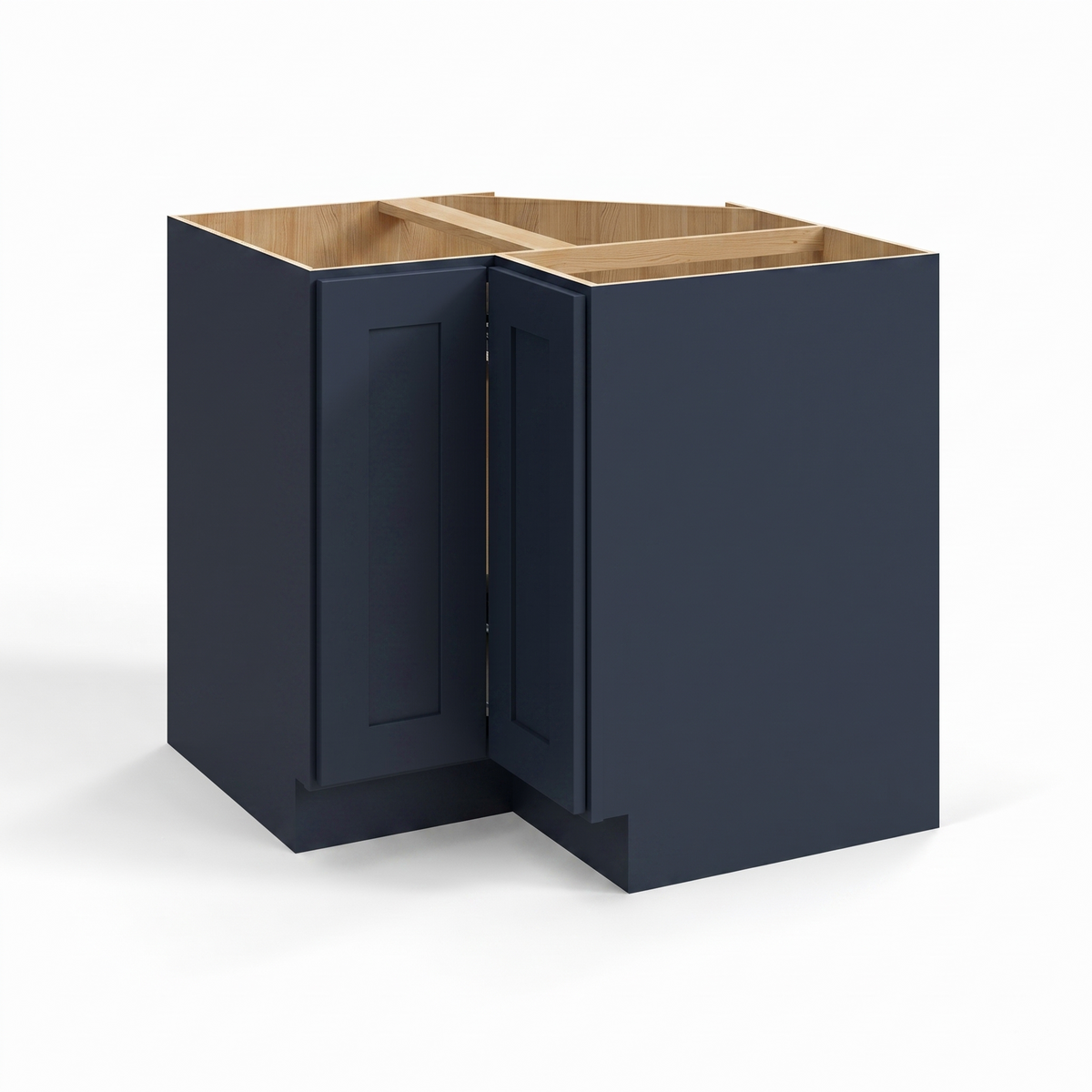 Navy Blue 33" Lazy Susan Base Cabinet