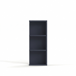 Navy Blue 6" Wall End Shelf