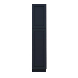 Navy Blue 18" Utility Cabinet front view