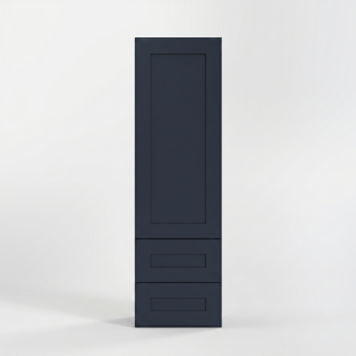Navy Blue 18" Drawer Wall Cabinet