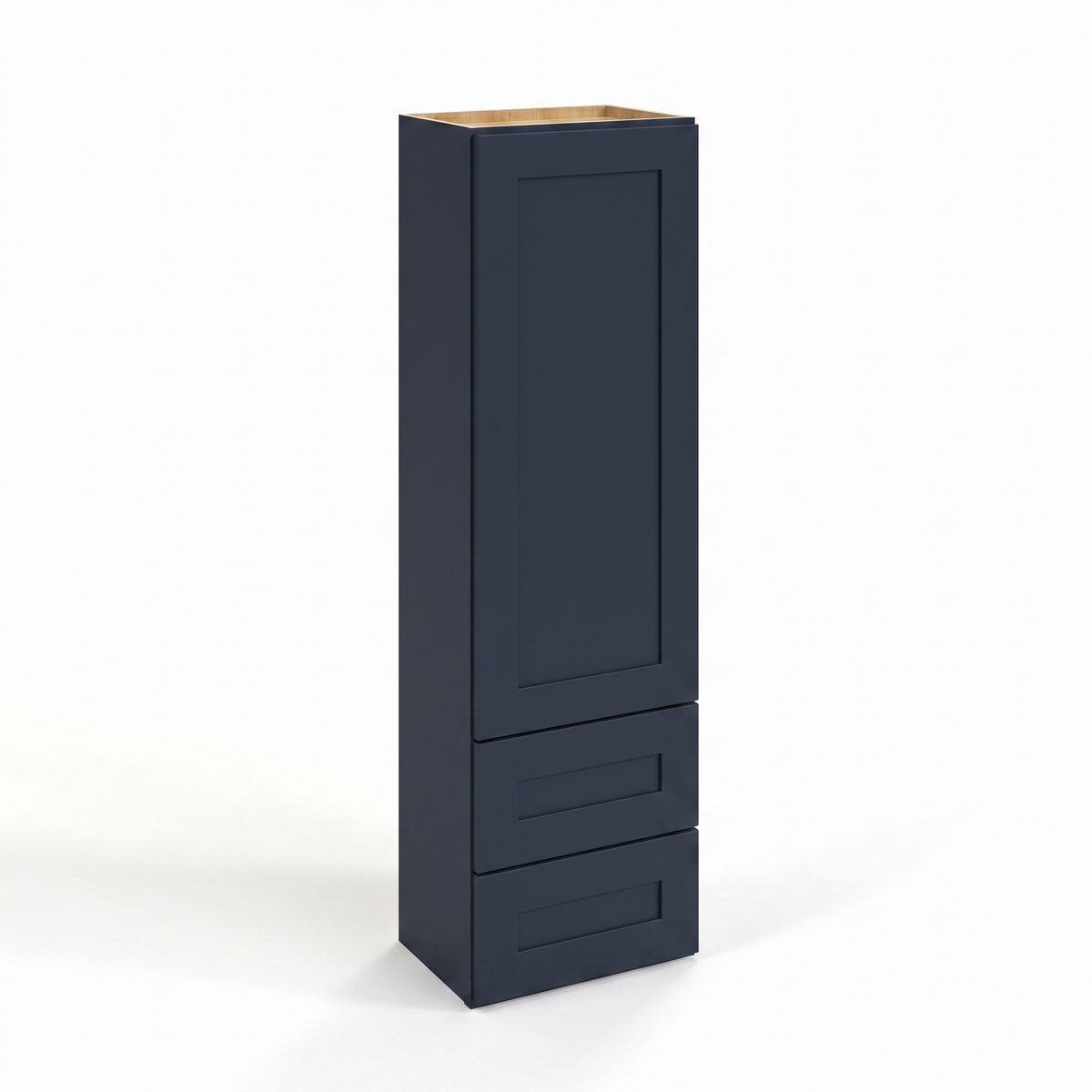 Navy Blue 18" Drawer Wall Cabinet