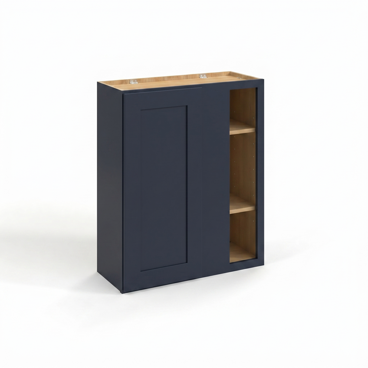 Navy Blue 24" Blind Corner Wall Cabinet