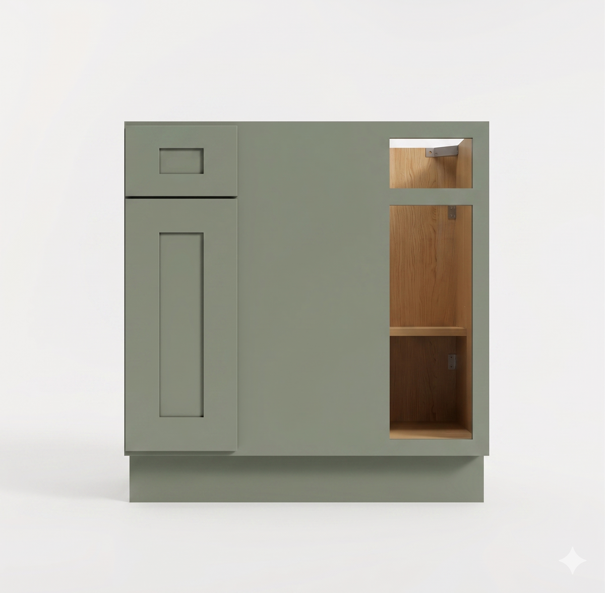 Sage Breeze 33" Blind Corner Base Cabinet