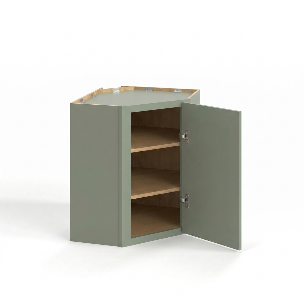 Sage Breeze 24" Diagonal Corner Wall Cabinet