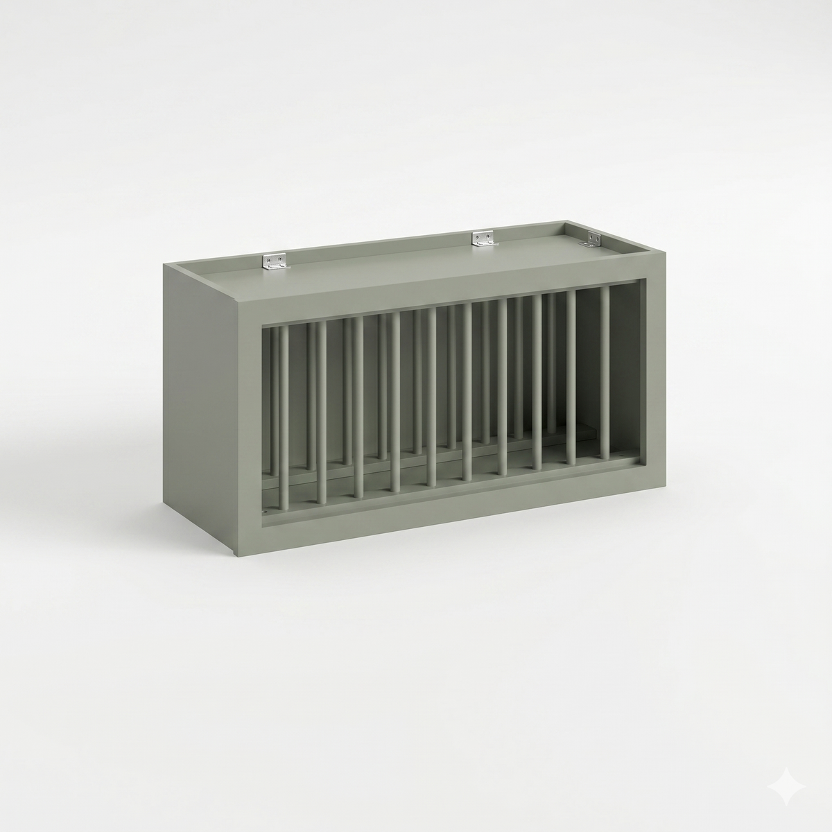 Sage Breeze 30" Wall Plate Rack Cabinet