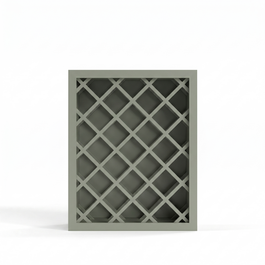 Sage Breeze 24" Wall Wine Rack Cabinet