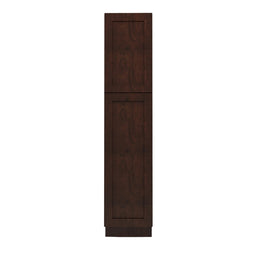Shaker Espresso 18" Utility Cabinet front view