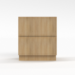 Slim White Oak 36" Drawer Base Cabinet