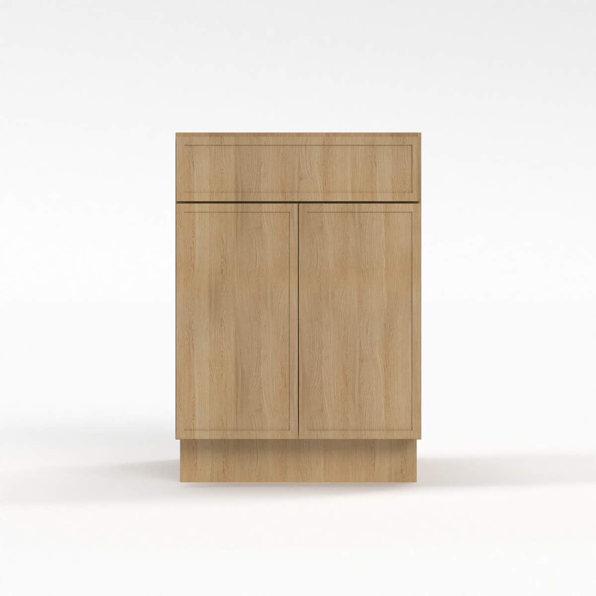 Slim White Oak 27" Standard Base Cabinet