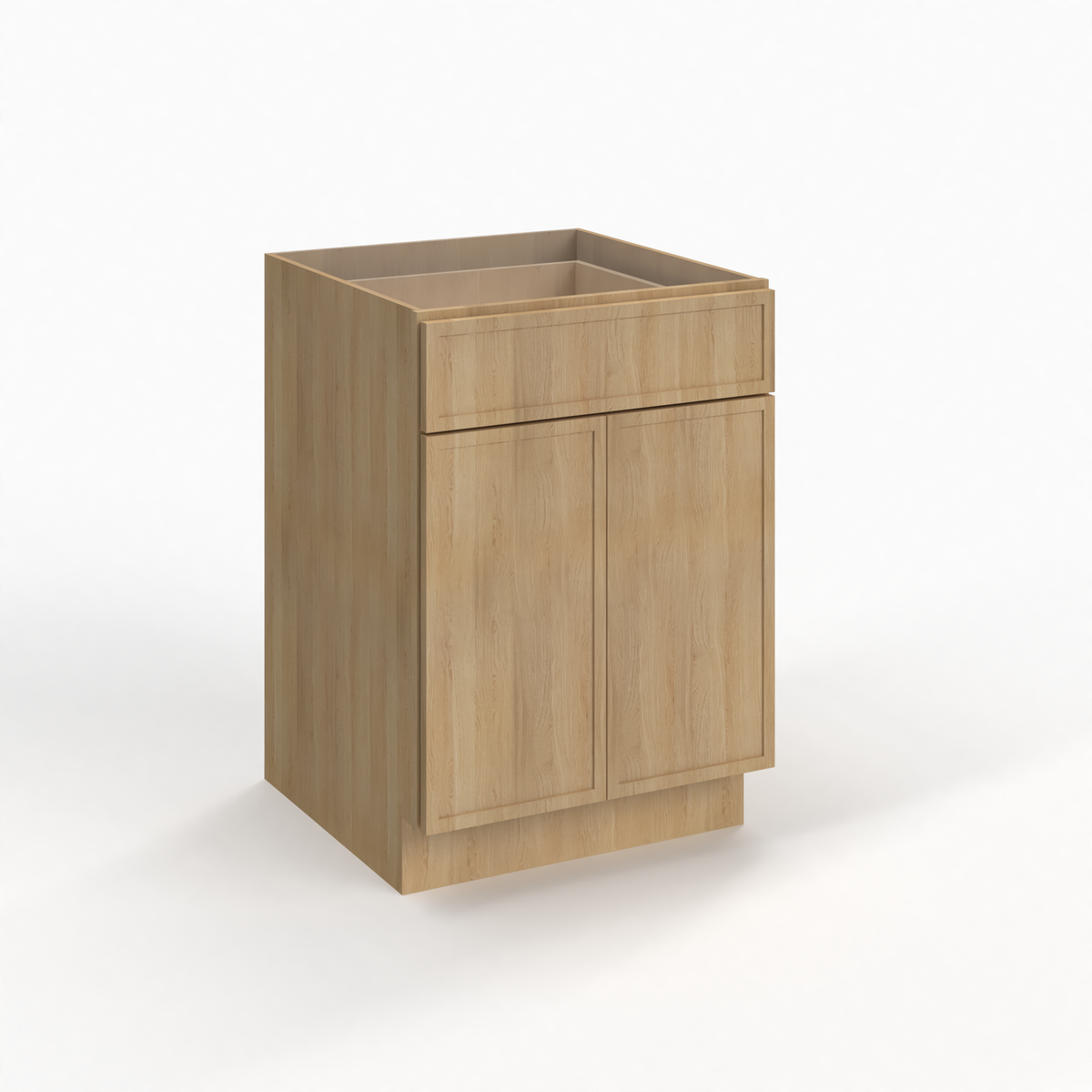 Slim White Oak 30" Standard Base Cabinet