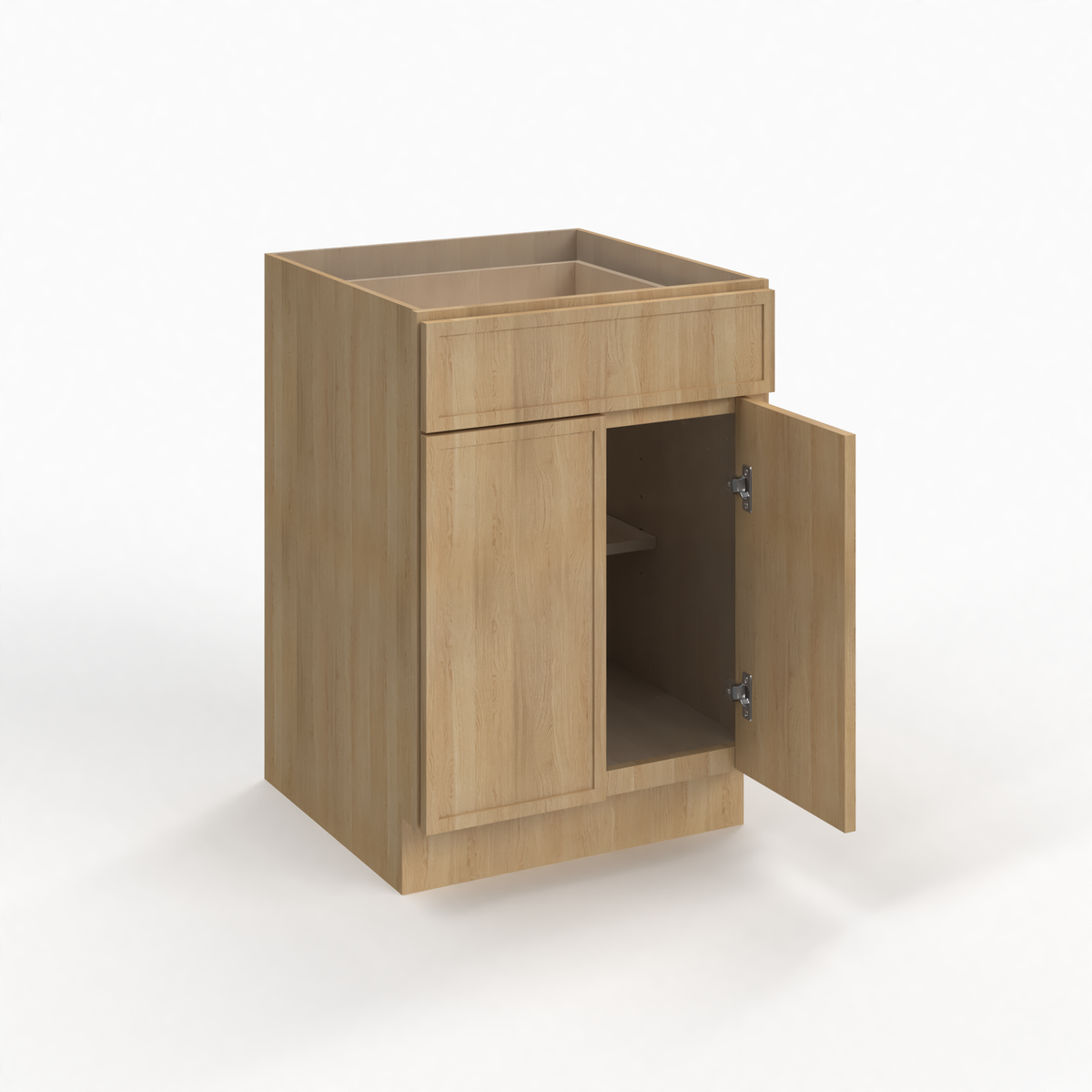 Slim White Oak 24" Standard Base Cabinet
