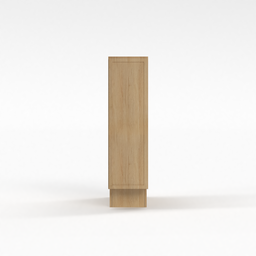 Slim White Oak 9" Accessory Base Cabinet