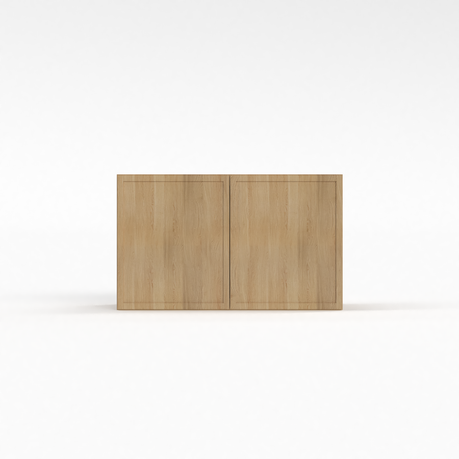 Slim White Oak 24" Standard Wall Cabinet