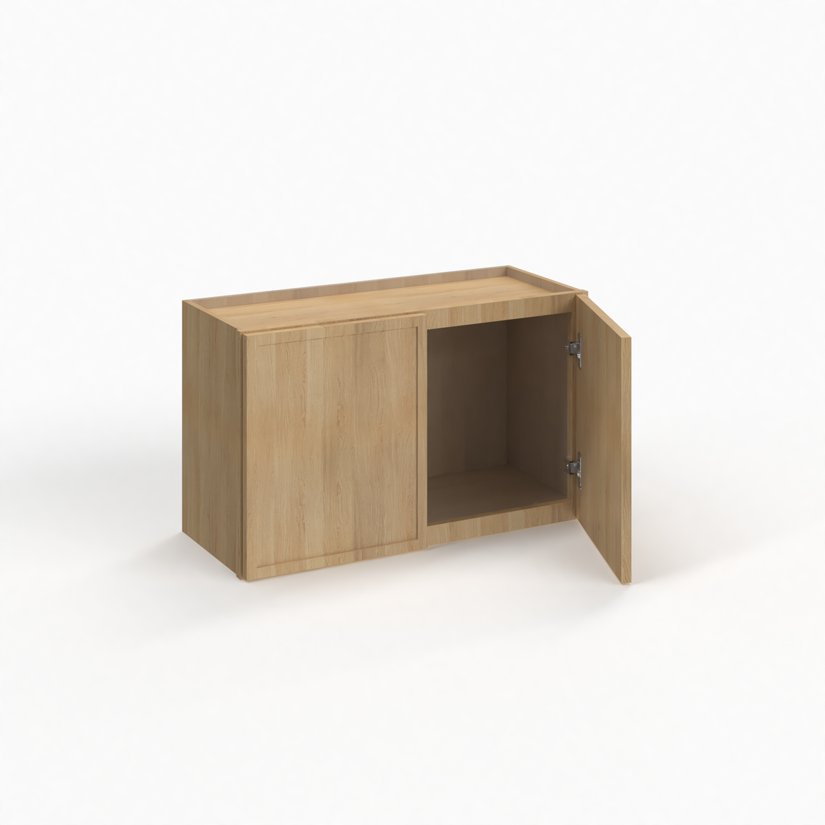Slim White Oak 24" Standard Wall Cabinet