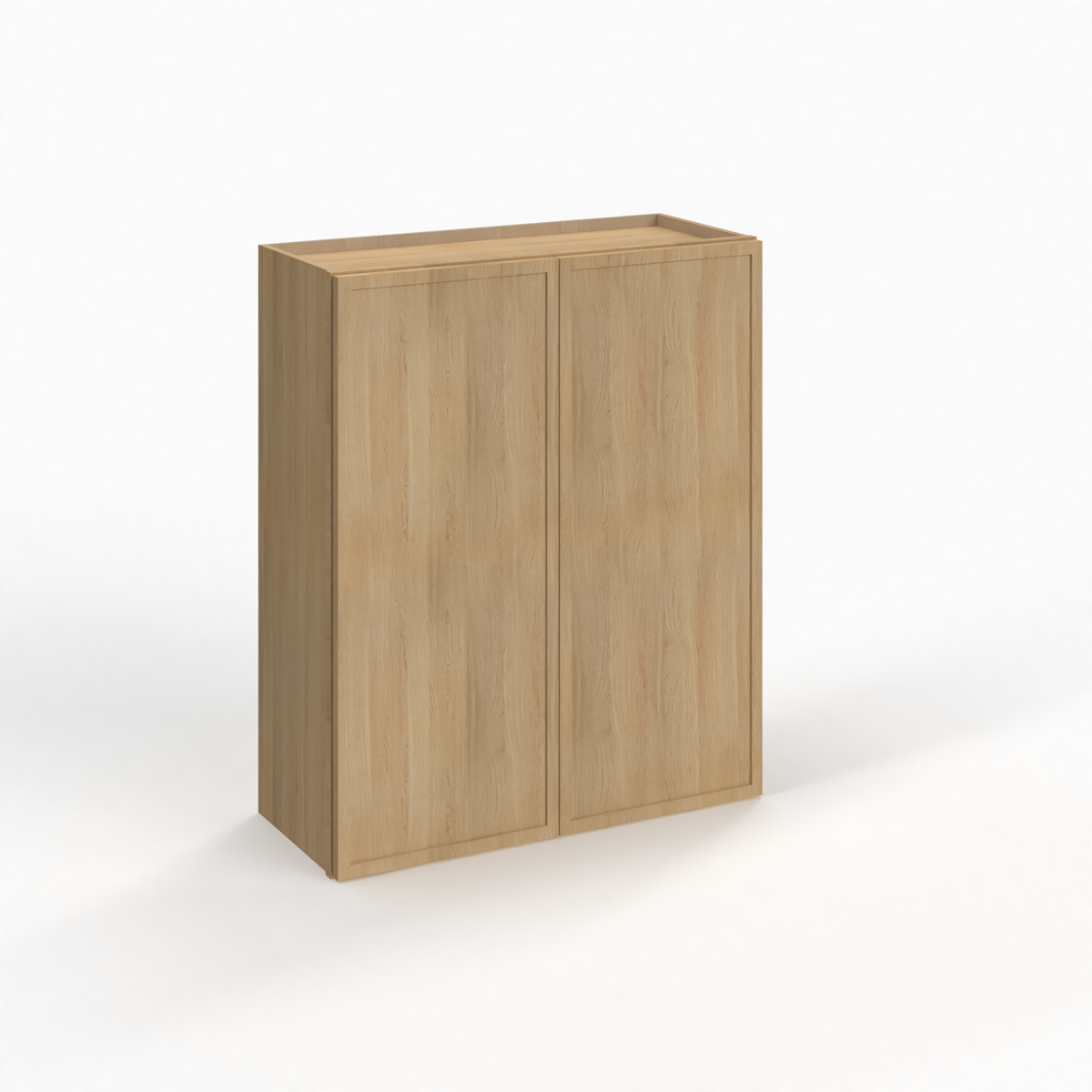 Slim White Oak 33" Standard Wall Cabinet