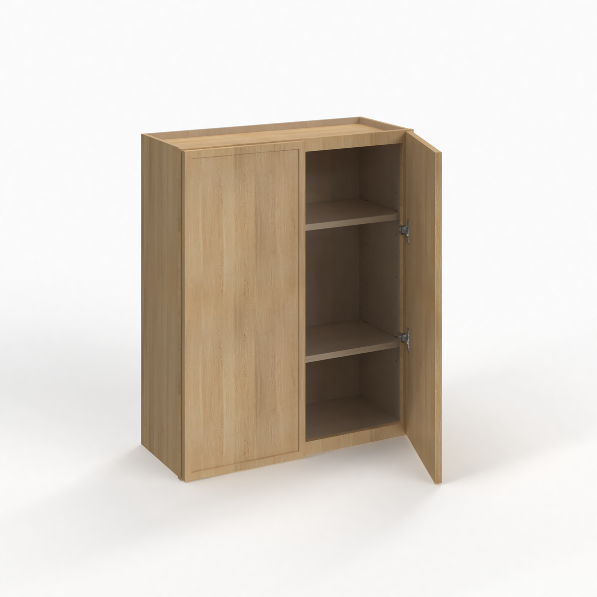 Slim White Oak 36" Standard Wall Cabinet