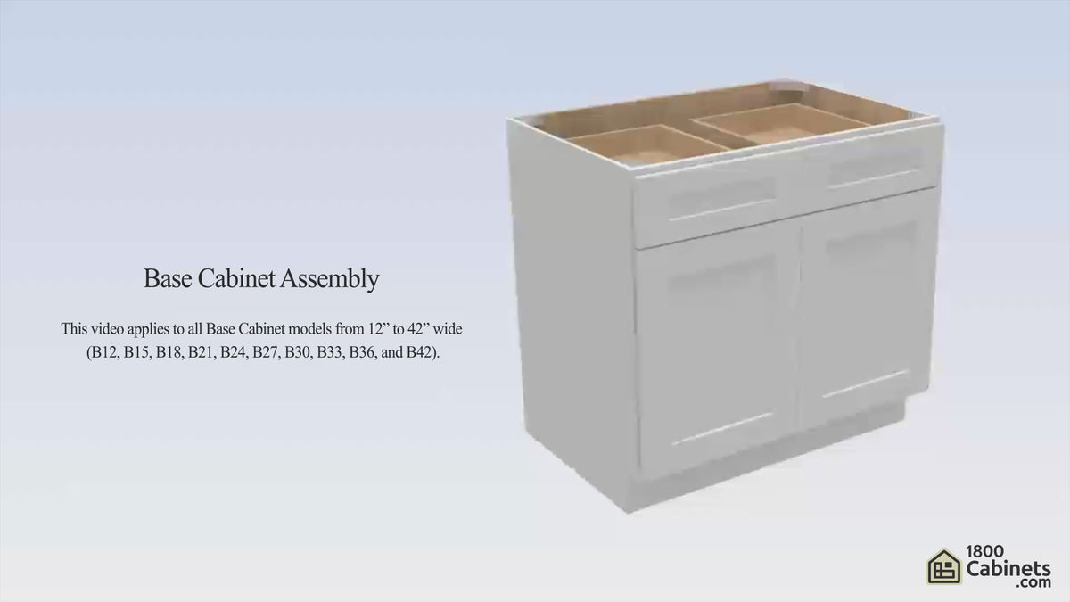 Base Cabinet Assembly