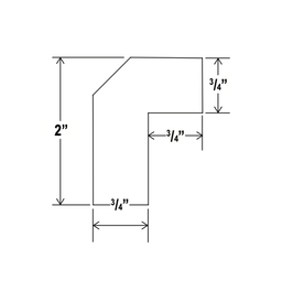 Angle Light Rail Moulding