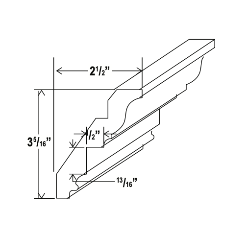 Inset Crown Moulding