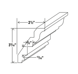 Inset Crown Moulding