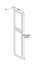 Tall Decorative Door Panel
