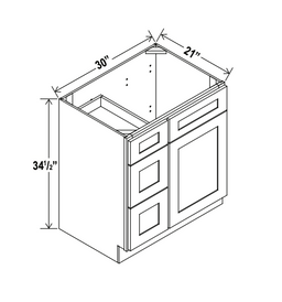 Treasure Chest 30" Vanity Combo