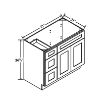 Treasure Chest 33" Vanity Combo