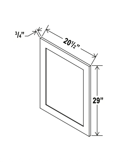 Vanity Decorative Door Panel