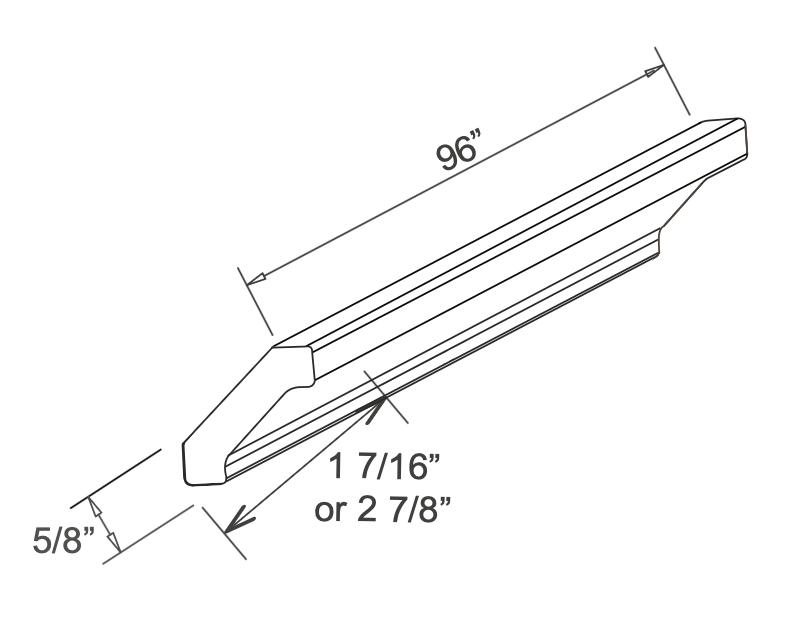 Slim Crown Moulding (CM2)