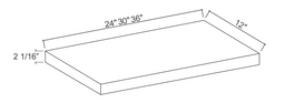 Slim Iron Black 30" Floating Shelf