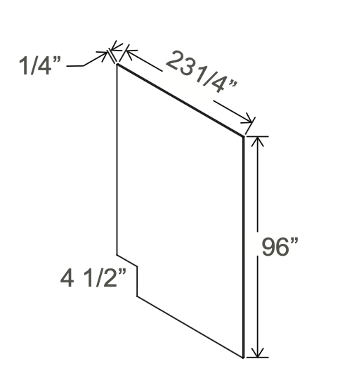Tall Skin Veneer Panel