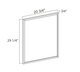 Vanity Decorative Door Panel