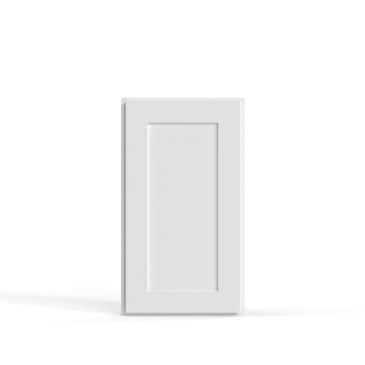 Shaker White 12" Angle Corner Wall Cabinet