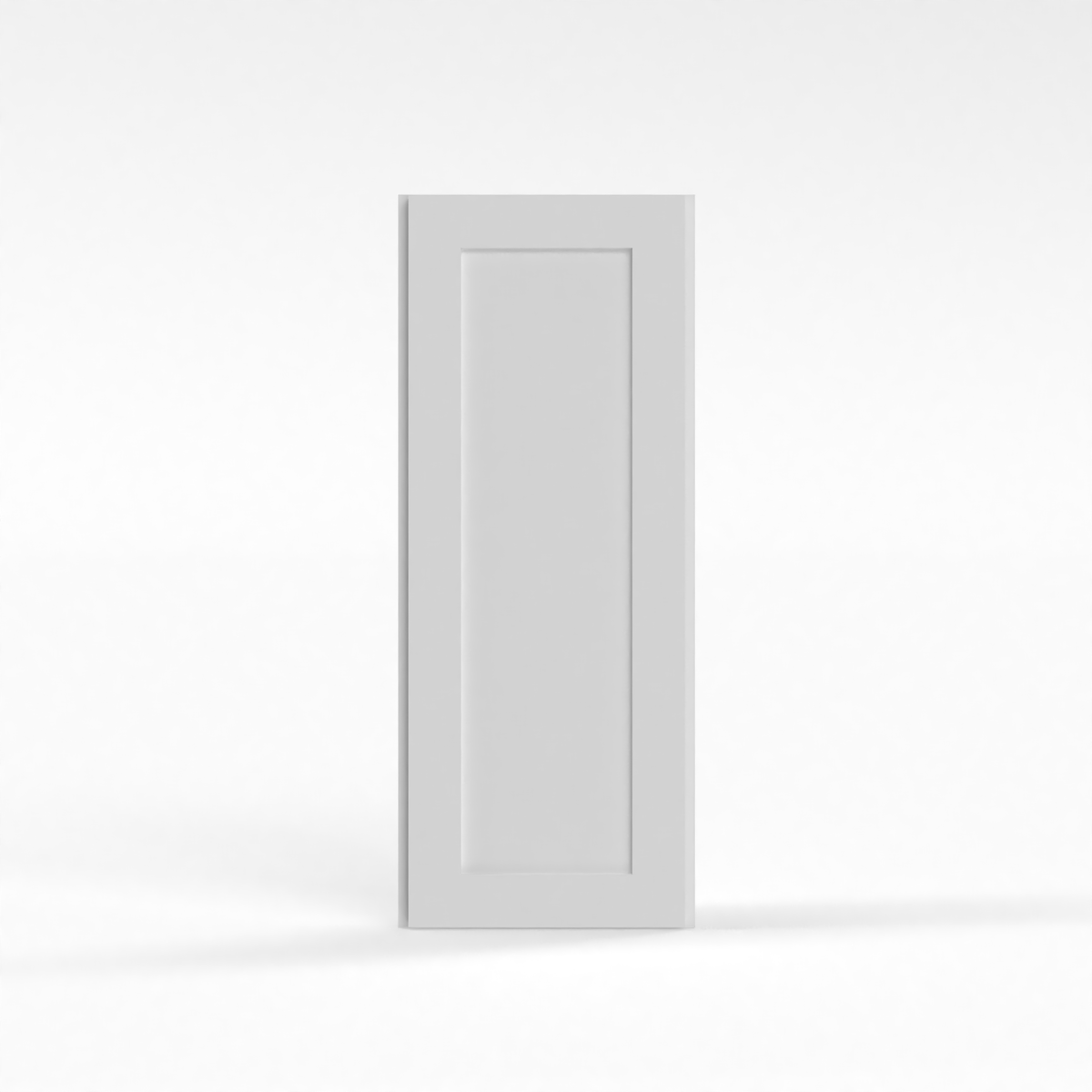 Shaker White 12" Angle Corner Wall Cabinet