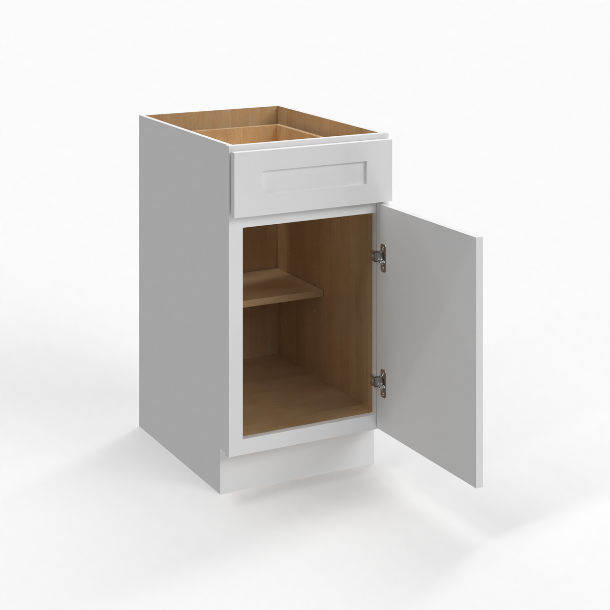 Shaker White 12" Standard Base Cabinet