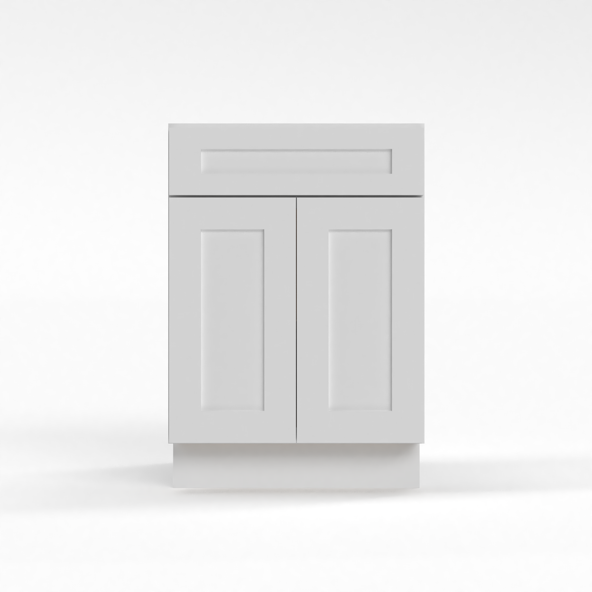 Shaker White 24" Standard Base Cabinet