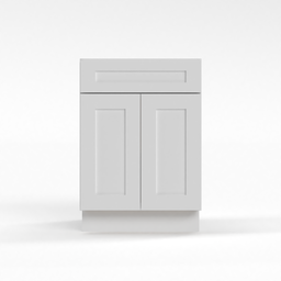 Shaker White 24" Standard Base Cabinet