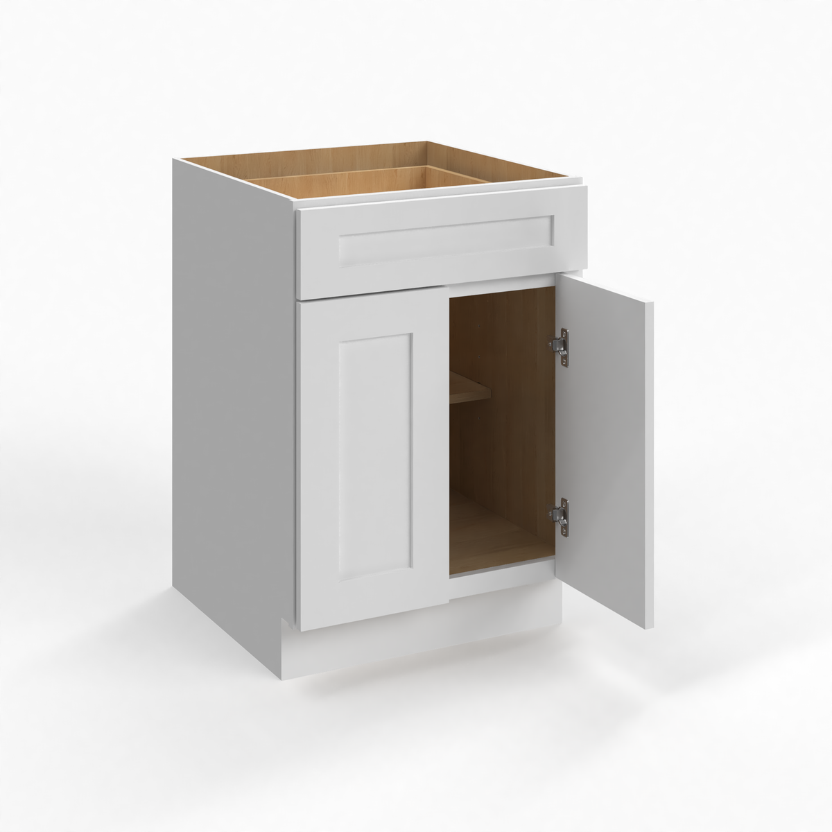 Shaker White 24" Standard Base Cabinet