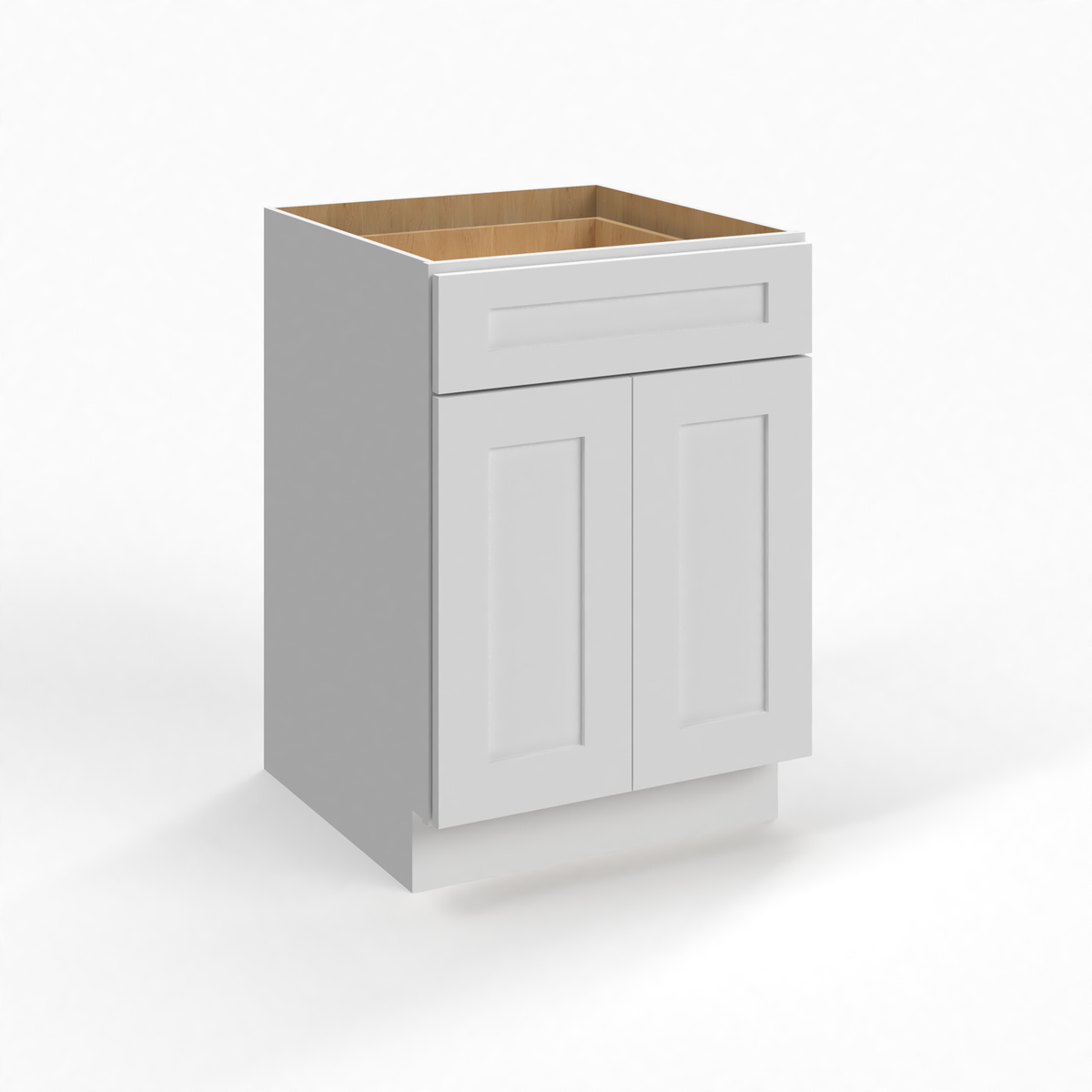 Shaker White 24" Standard Base Cabinet